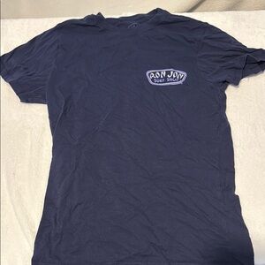 Classic Blue Short Sleeve Crew Neck Tee